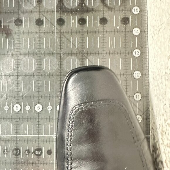 Gucci Men Size UK 9.5D US 10 Black Leather Gold Horsebit Slip On Loafer Shoes - Picture 12 of 12